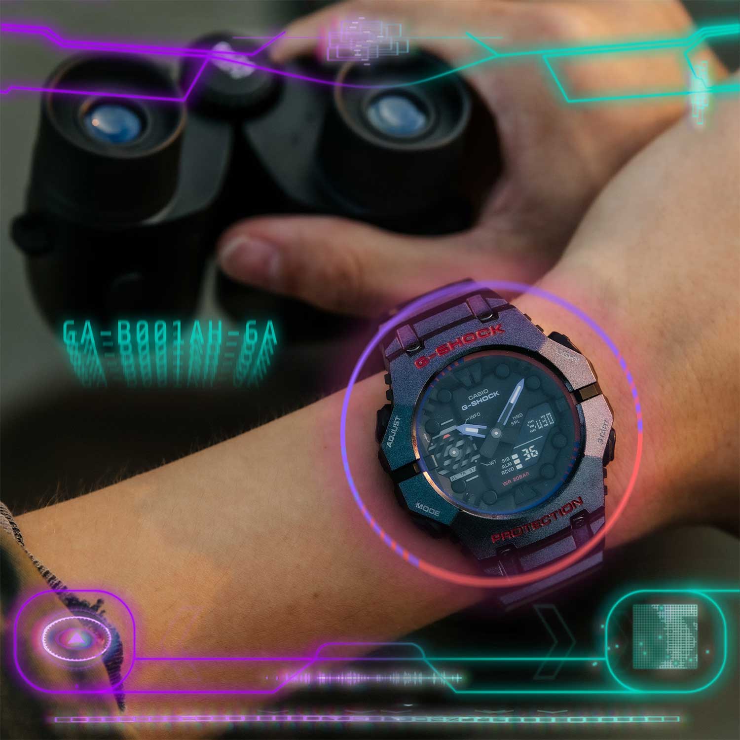 Часы Casio G-Shock GA-B001AH-6A — купить наручные часы в интернет-магазине  Ankerwatch.ru по цене 15 353 руб.