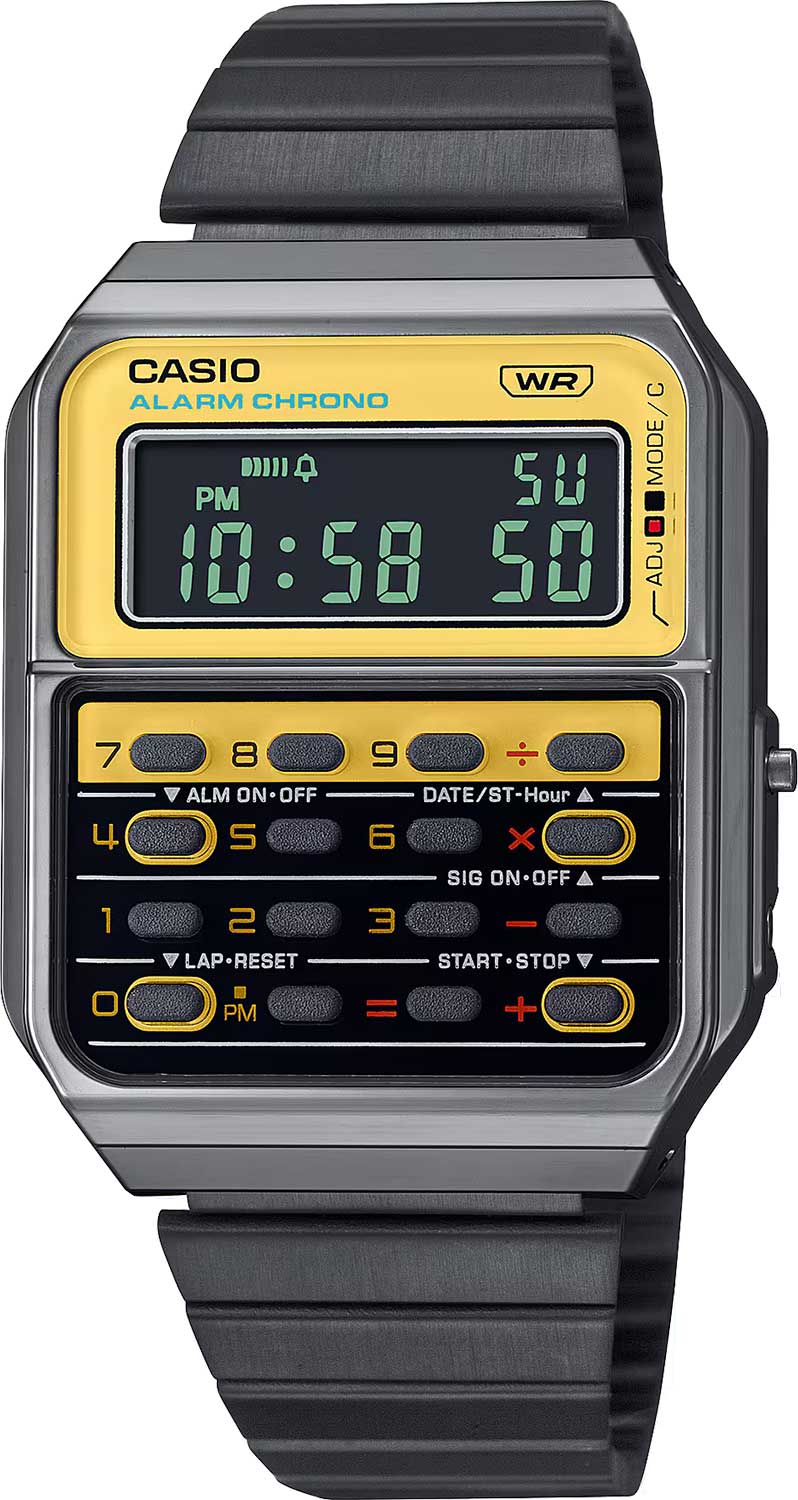 Часы Casio Vintage CA-500WEGG-9B — купить наручные часы в интернет-магазине  Ankerwatch.ru по цене 9 743 руб.