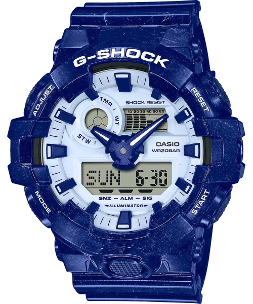  Casio G-Shock GA-700BWP-2A #1